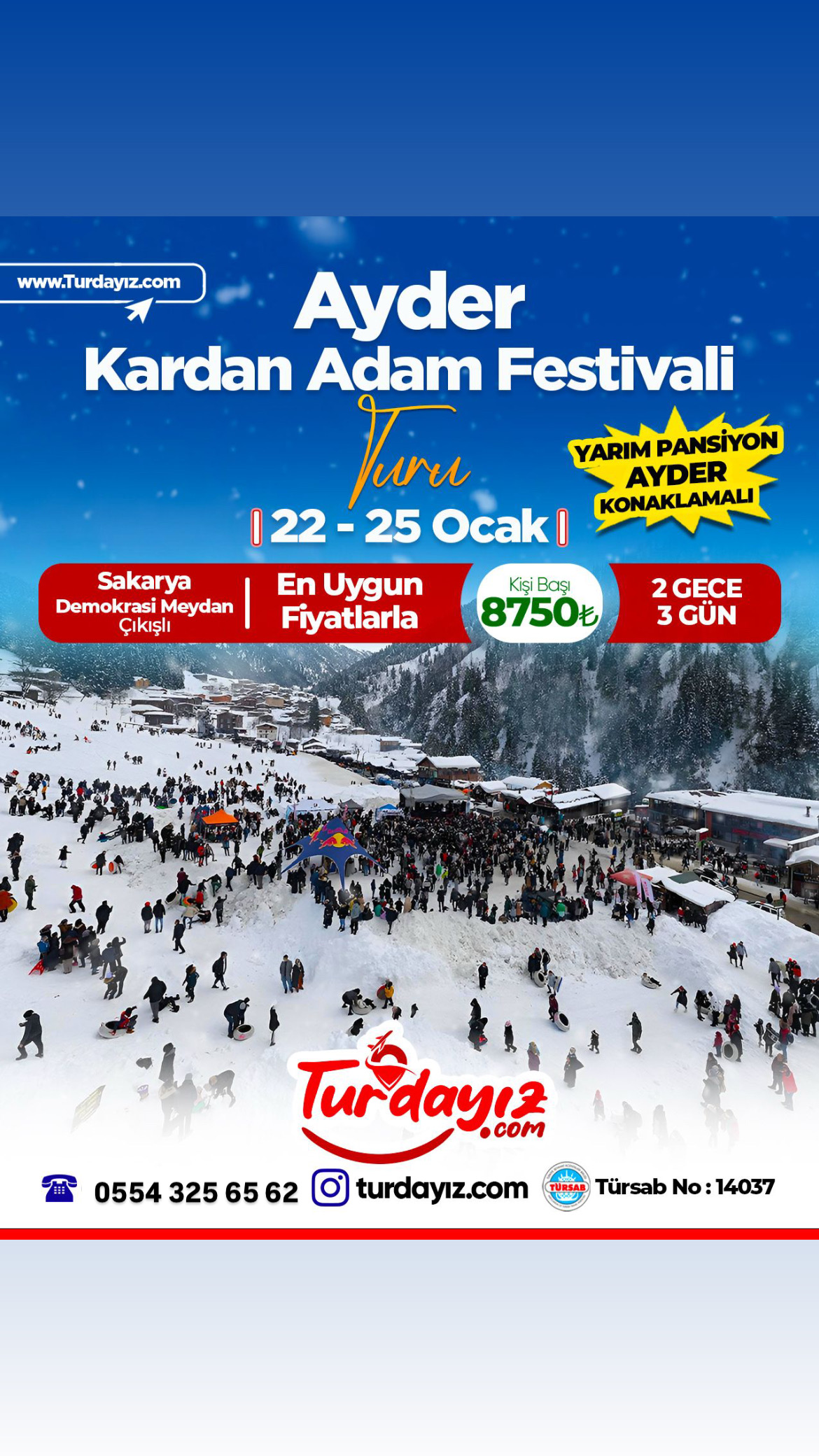 Ayder kardan adam festivali