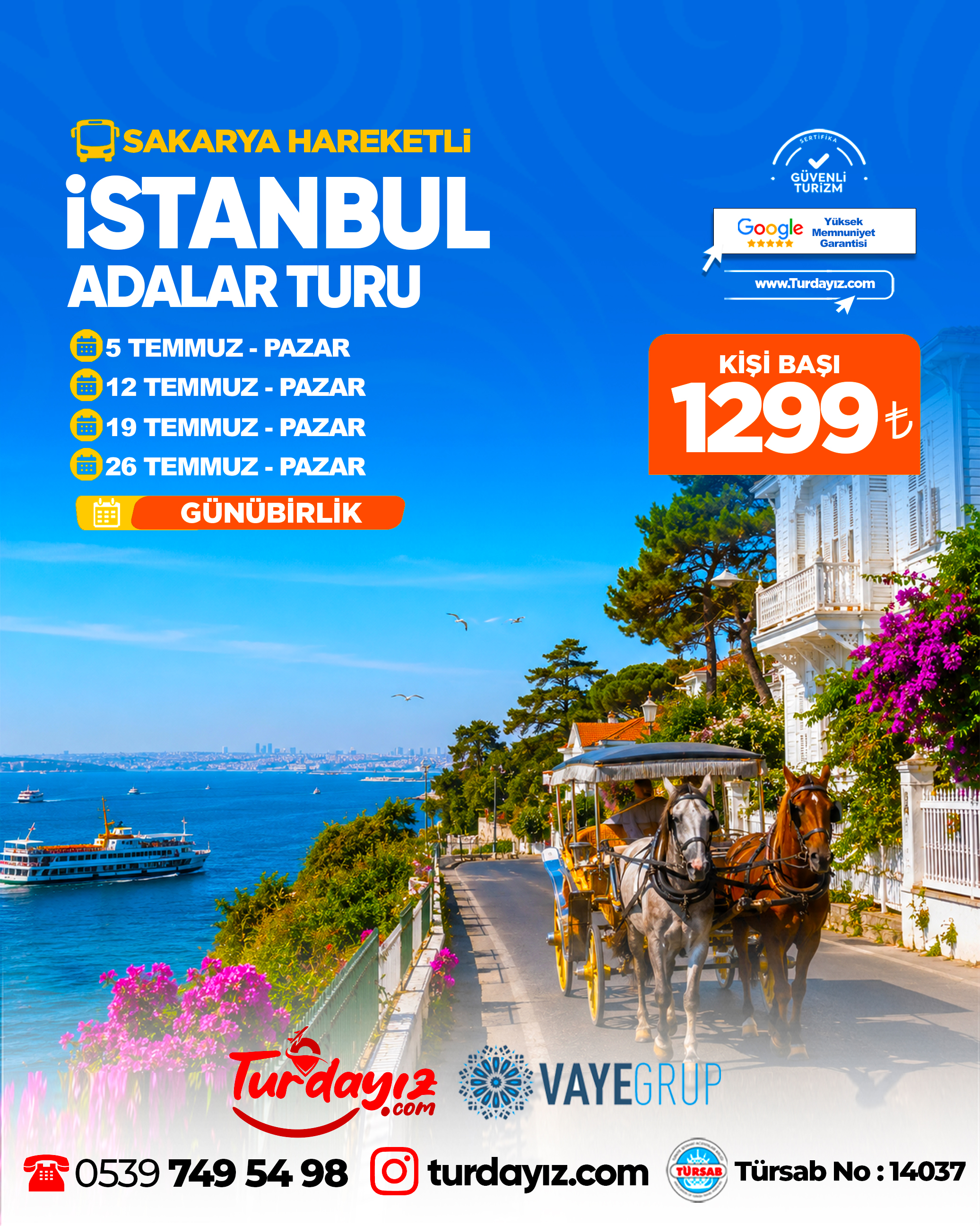 İSTANBUL ADALAR TURU