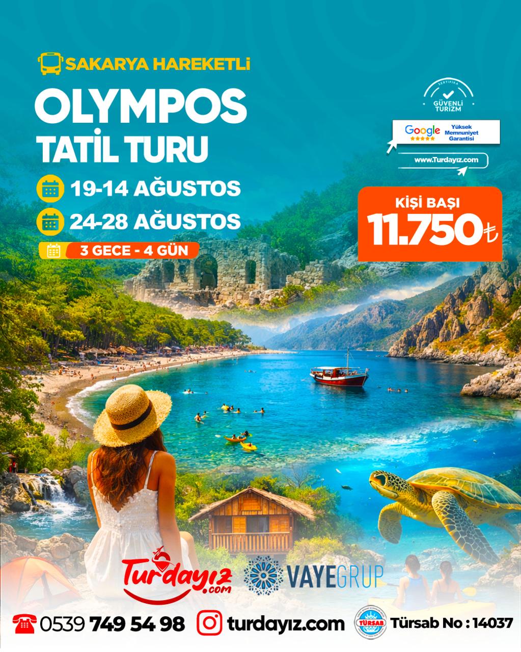 OLYMPOS TATİL TURU 