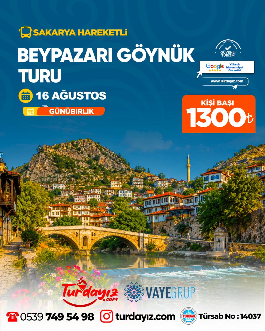 BEYPAZARI GÖYNÜK TURU 