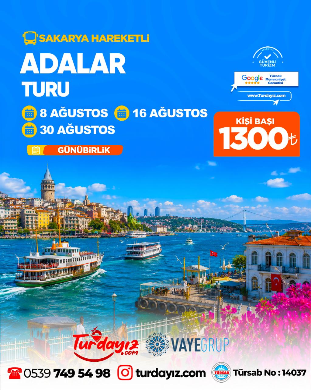 İSTANBUL ADALAR TURU